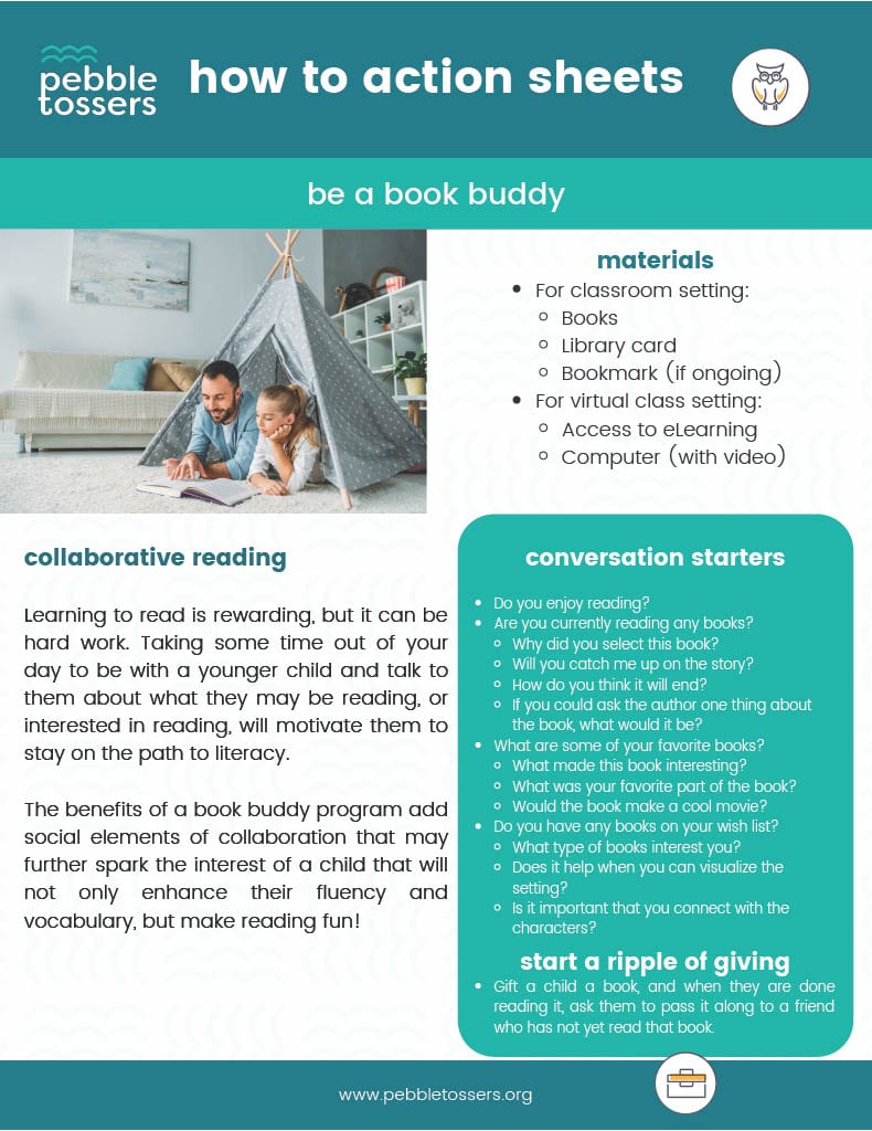 how to be a book buddy